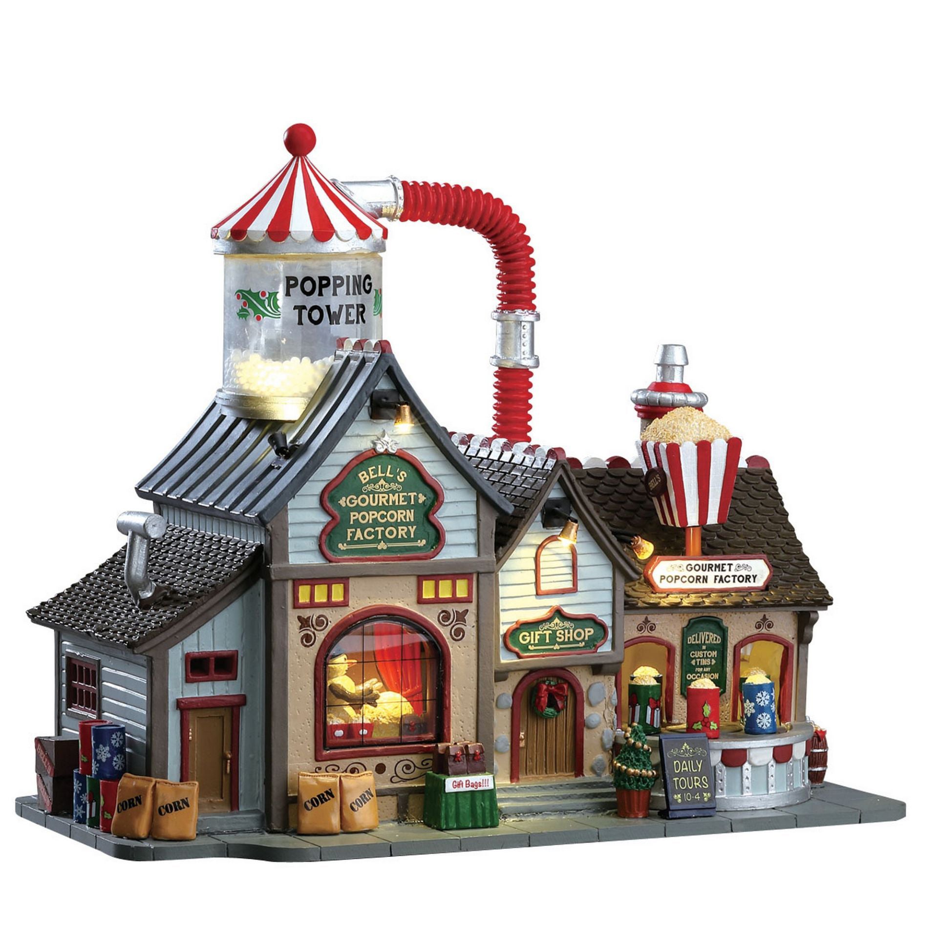 Popcorn Factory  Movimenti, Luci e Suoni - Lemax