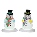 Holly Hat Snowman Set of 2 – Lemax