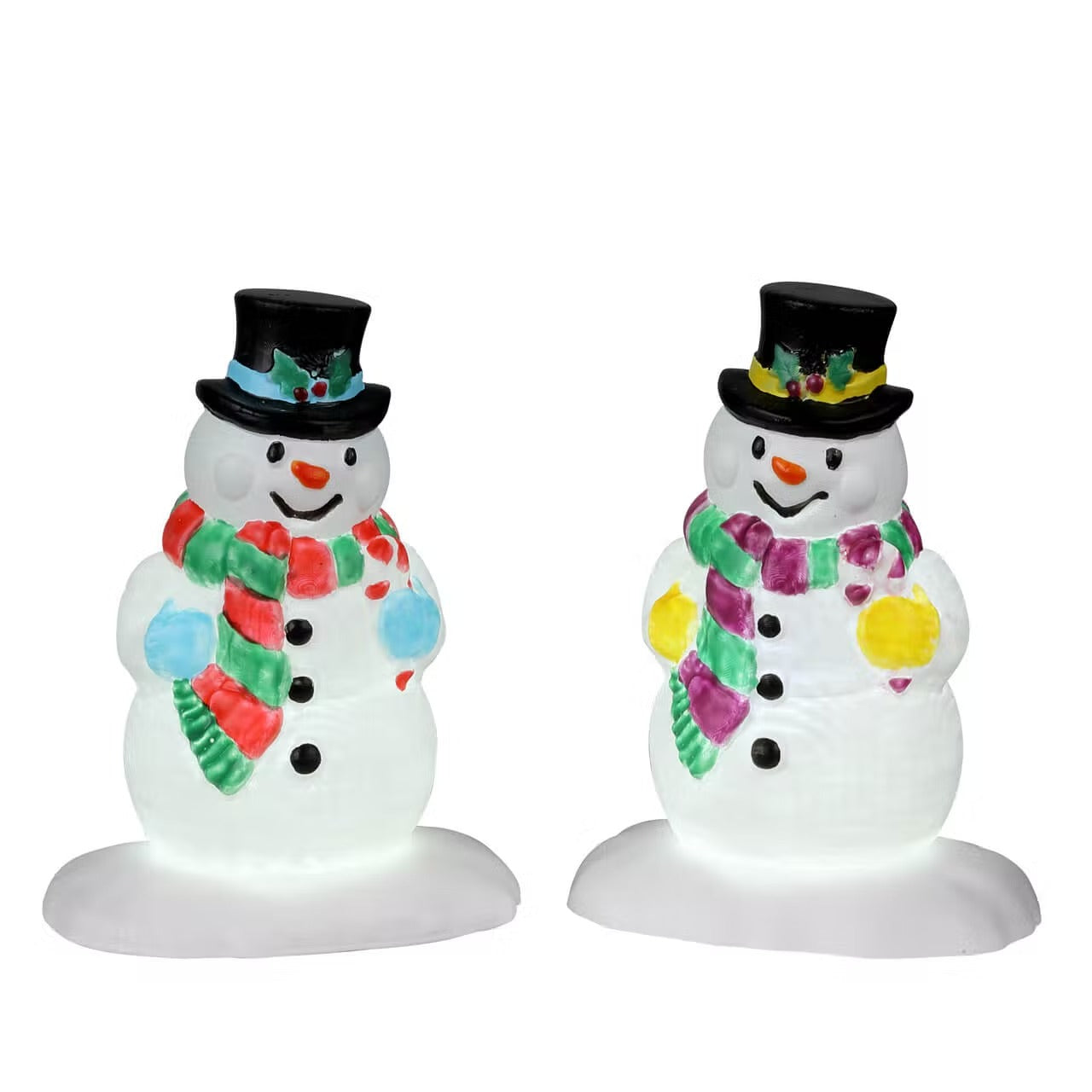 Holly Hat Snowman Set of 2 – Lemax