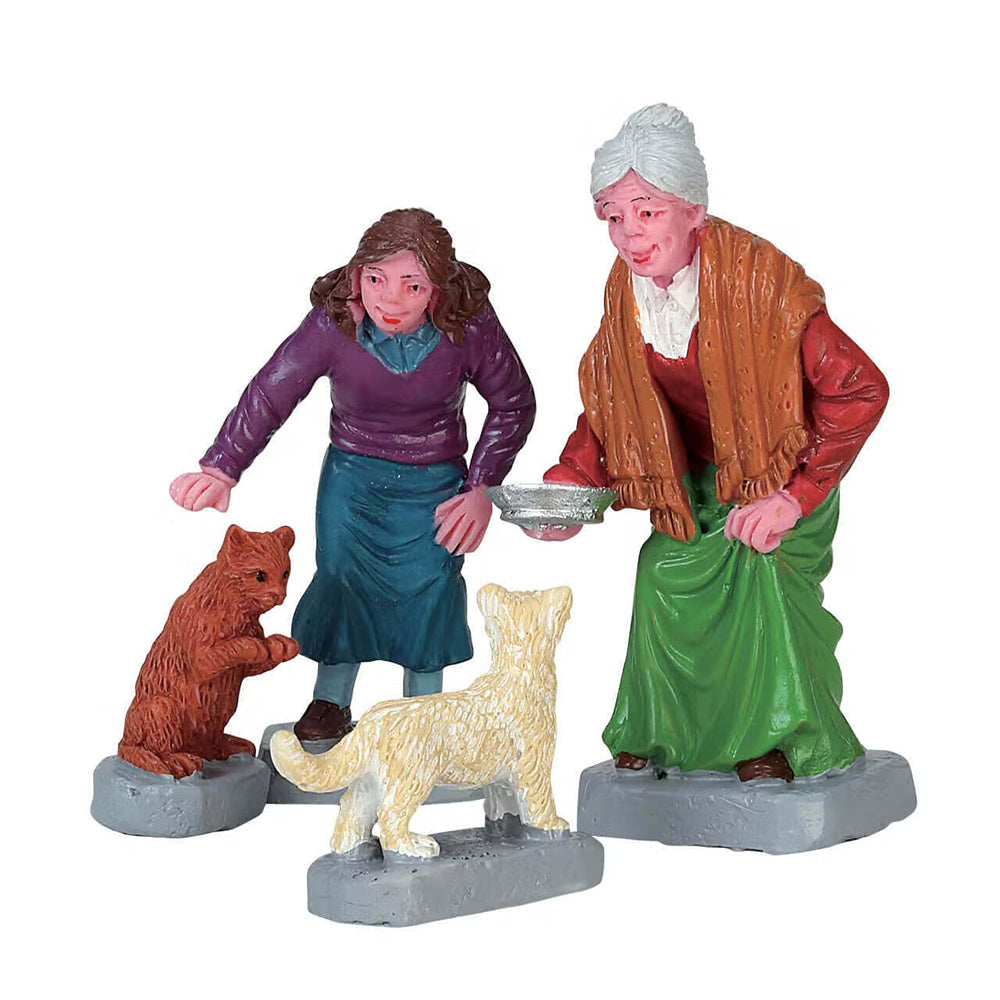Cream For Kitty Set di 4 Personaggi -  Lemax