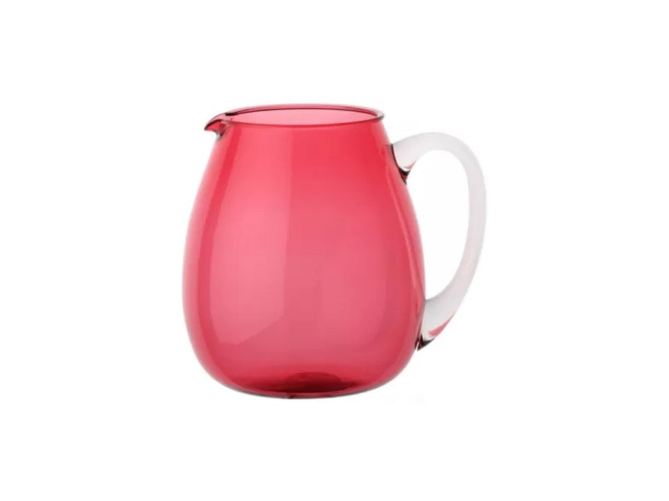 Brocca Acrilica Colorlife Fragola 2,5L -Rose e Tulipani
