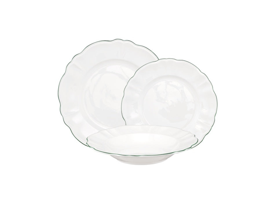 Servizio 6 Posti "Teresa" - La Porcellana Bianca