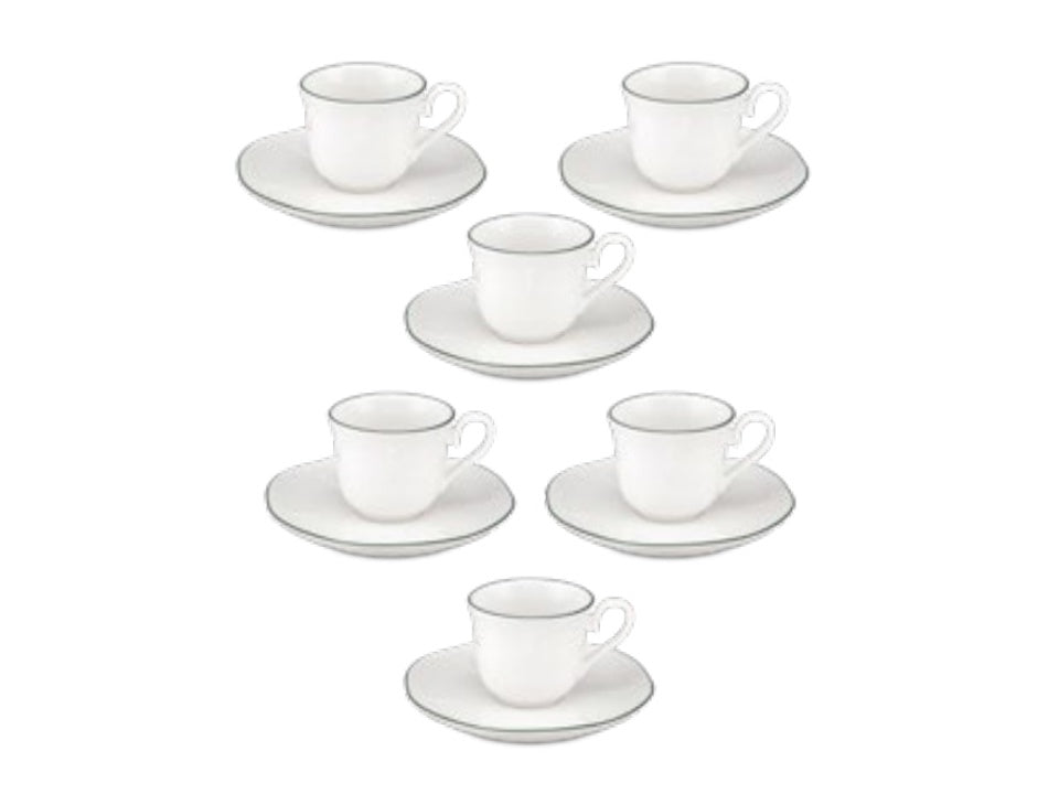 Servizio 6 Posti "Teresa" - La Porcellana Bianca
