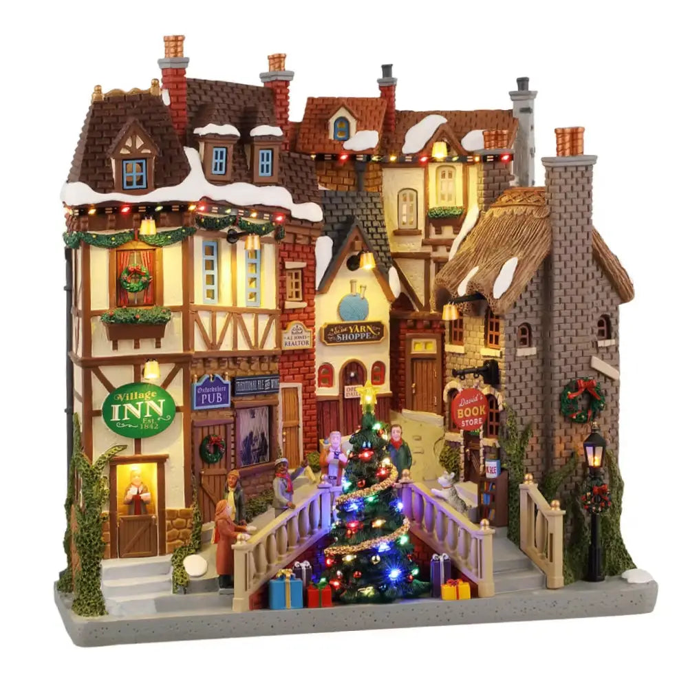 Oxfordshire Village con Luci LED – Lemax