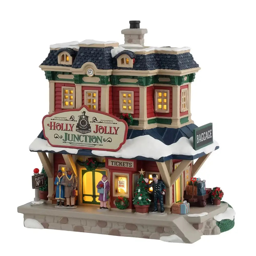 Holly Jolly Junction con Luci LED – Lemax