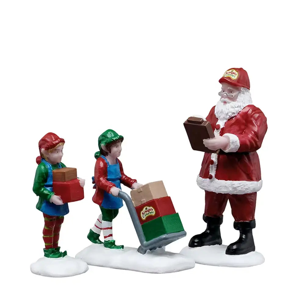 Ready For Shipping  Set di 3 Personaggi - Lemax