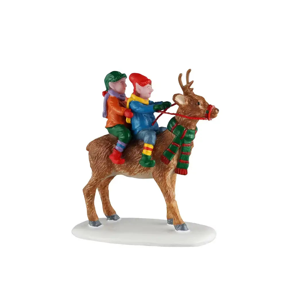 Reindeer Rides - Lemax