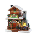 Pine Grove Pizza con Luci LED – Lemax