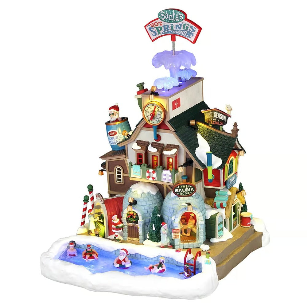 Santa’s Hot Springs Oasis - Lemax