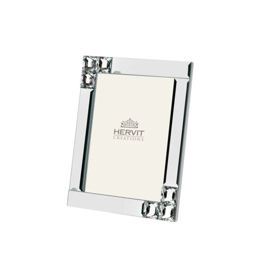 Cornice in Vetro e Cristallo con Confezione Regalo 16.5x21.5 cm - Hervit