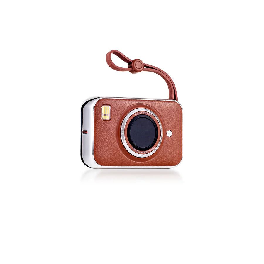 Power Bank a Forma di Macchina Fotografica Vintage- Madrhelen
