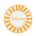 Piatto in Ceramica Decorato "Delizioso" 26 cm  - Casa Amalfi