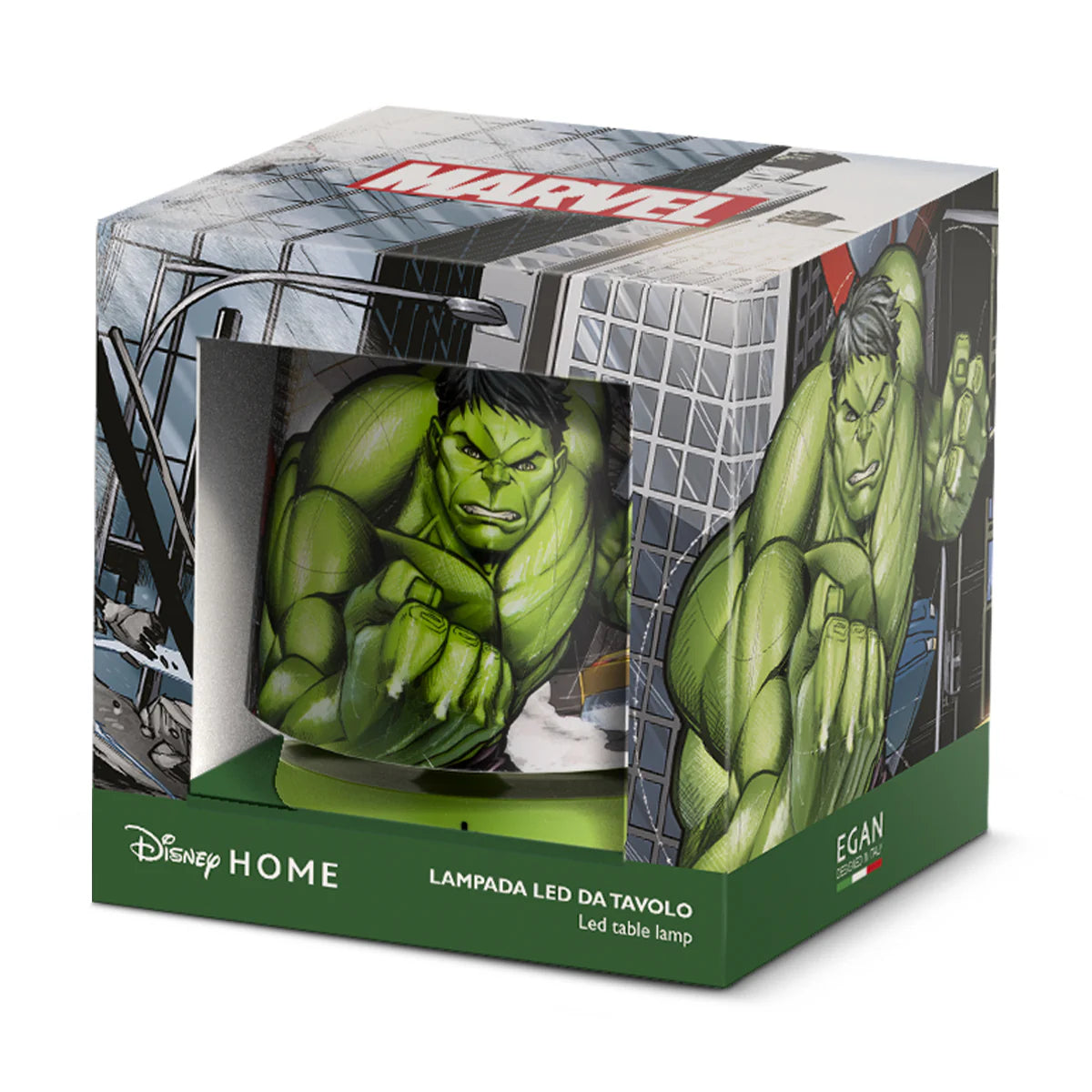 Lampada LED Hulk Marvel - Egan
