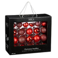 Set 42 Sfere di Vetro Rosse - Edelman