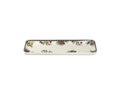 Vassoietto Rettangolare Natalizio in Ceramica Smaltata 11×33 cm - Egan