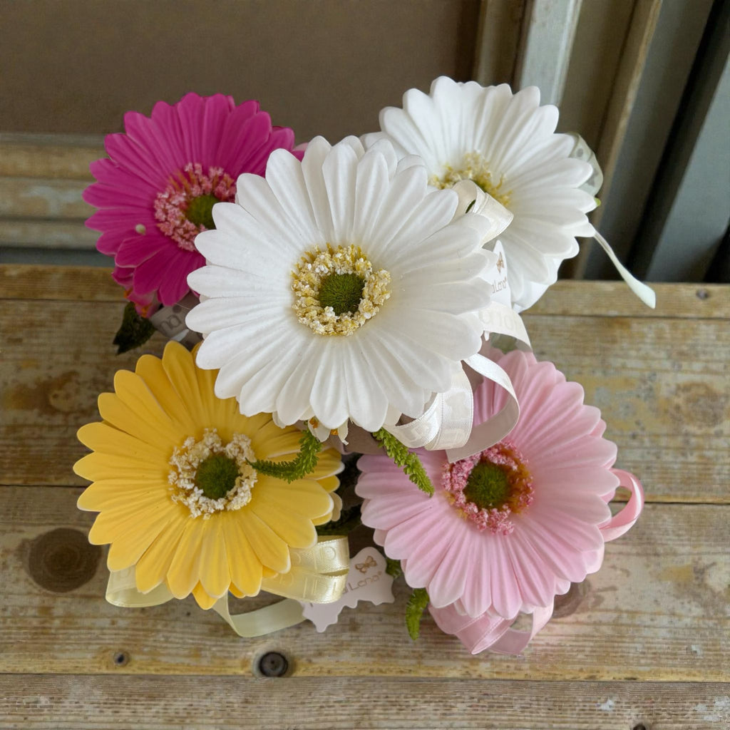 Pouf Profumato con Fiore Realistico 6x7 cm - Fiori di Lena