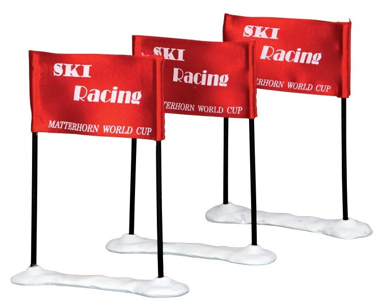 Ski Racing Flag - Lemax