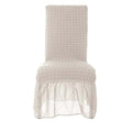 Vestisedia Elasticizzato con Balza Shabby Chic - Blanc Mariclò