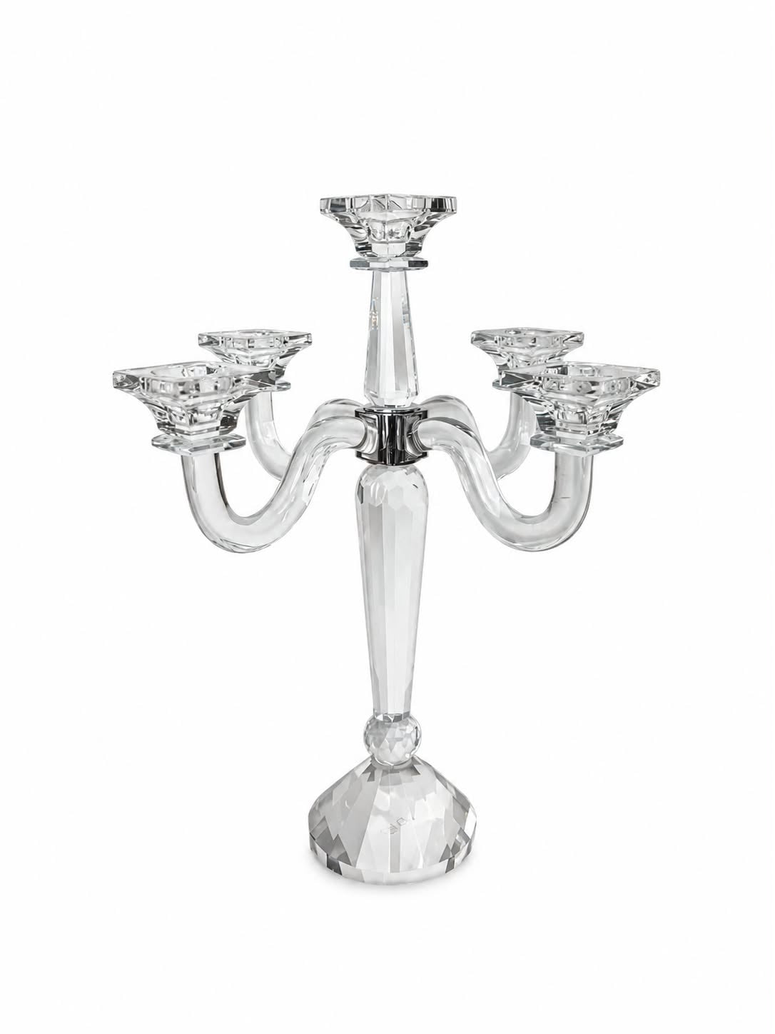 Candelabro in Cristallo a 5 Braccia 43 h cm - Emò