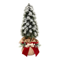 Alberello Innevato con Pouf 37 cm - Preziosa