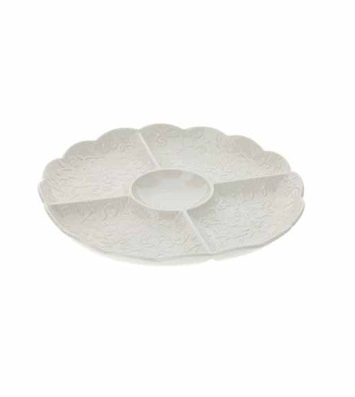 Antipastiera in Porcellana Linea Romance-  Hervit
