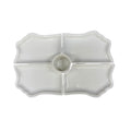 Antipastera in Porcellana Componibile 23x14 cm - Plais Royal