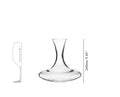Decanter in Cristallino Trasparente - Cristalleria Gi. e Gi.