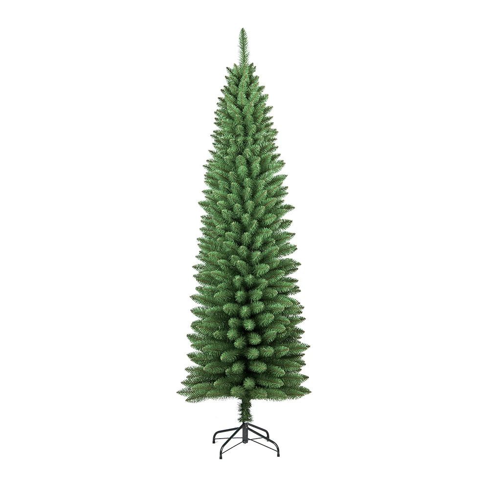 Albero Silvestre Slim con 350 LED a Luce Calda  210 cm - Flora