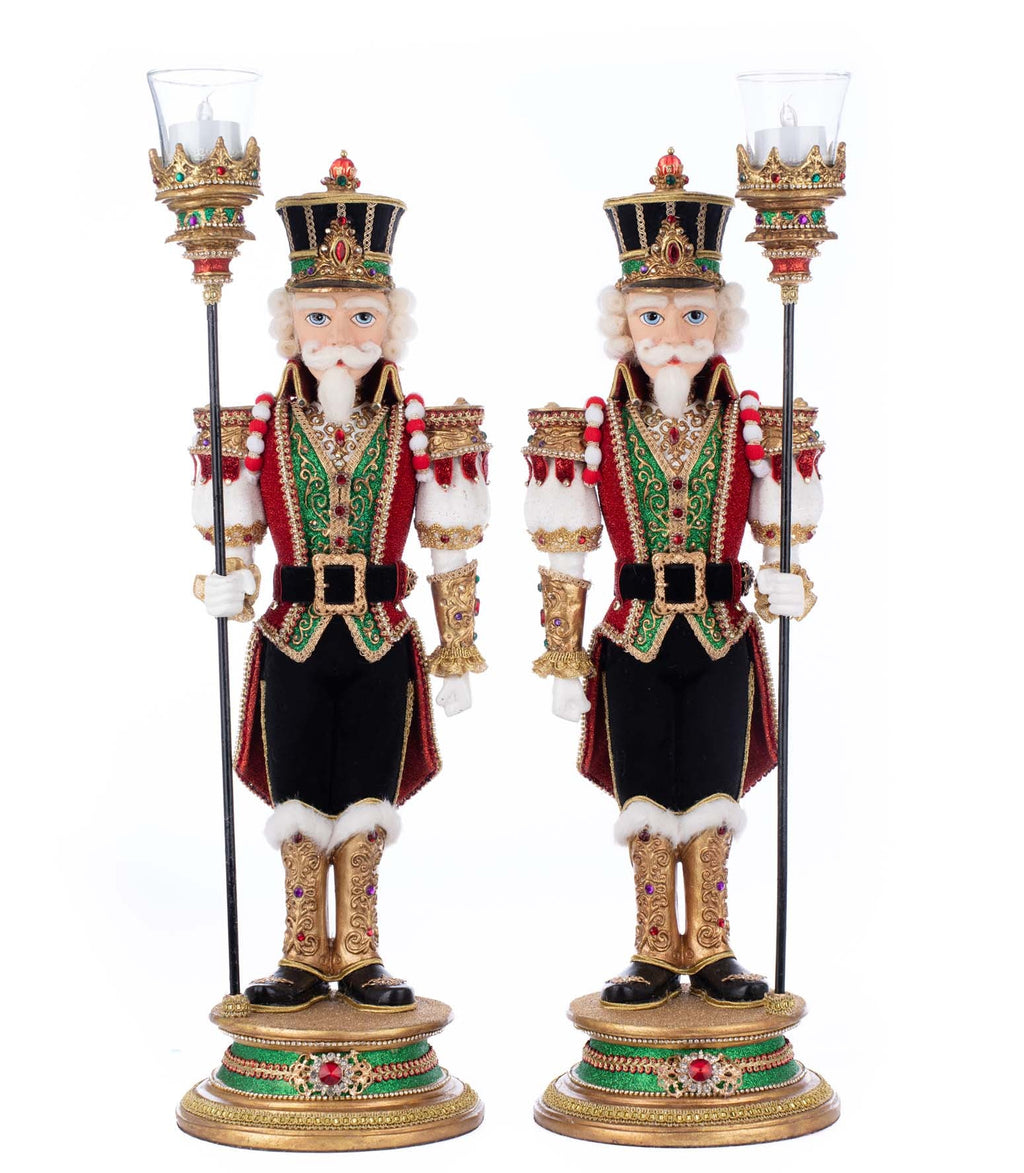 Christmas Ball Nutcracker Votive 53 cm - Katherine's Collection