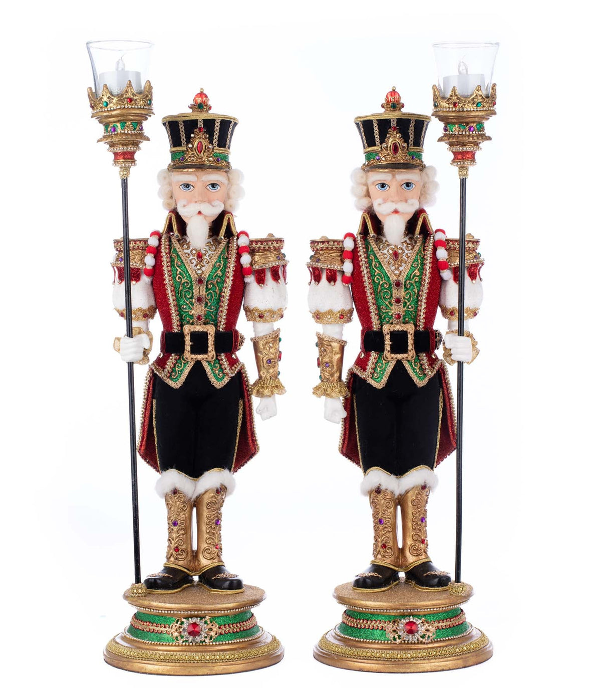 Christmas Ball Nutcracker Votive 53 cm - Katherine's Collection