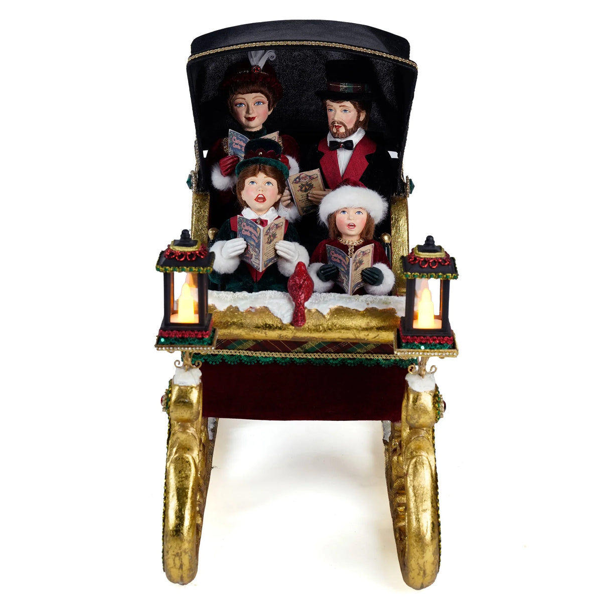 Timeless Carolers in Sleigh - Katherine's Collection