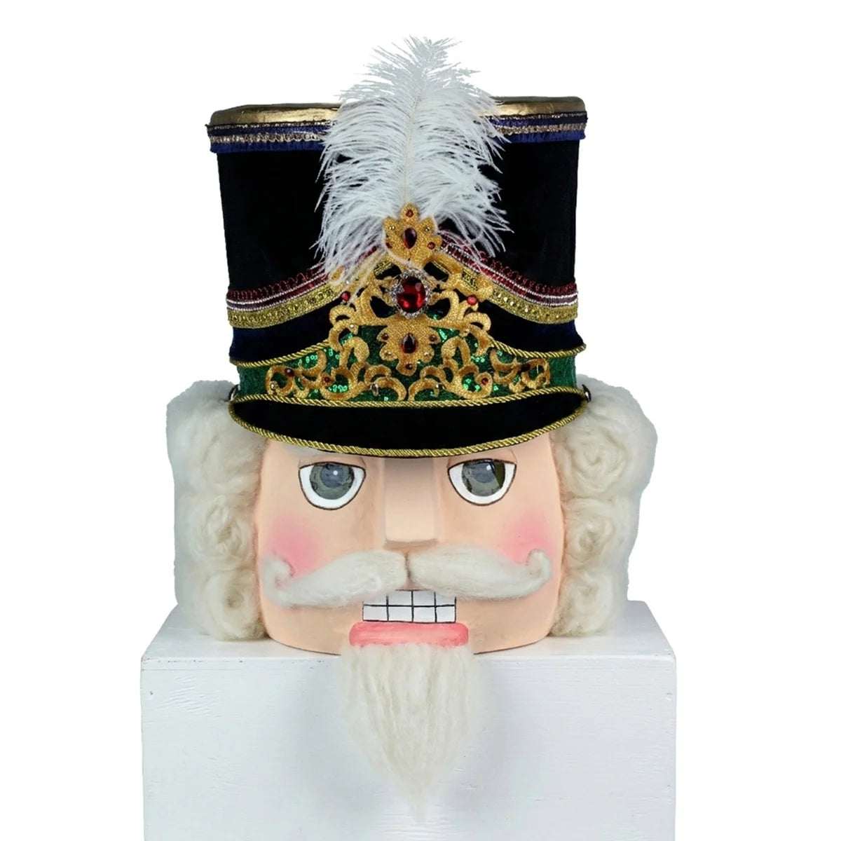Nutracker Head Tree Topper or Tabletop - Katherine's Collection