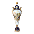 Vaso Ornamentale in Porcellana Dipinto a Mano 83 h cm - Limoges