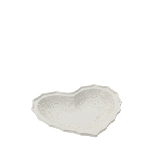 Svuotatasche a Forma di Cuore in Porcellana - Linea Romance Hervit
