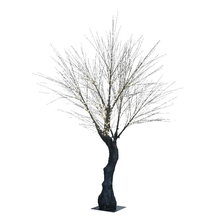 Albero Luminoso Marrone 2 Metri con 3072 LED a Ramo - Hervit