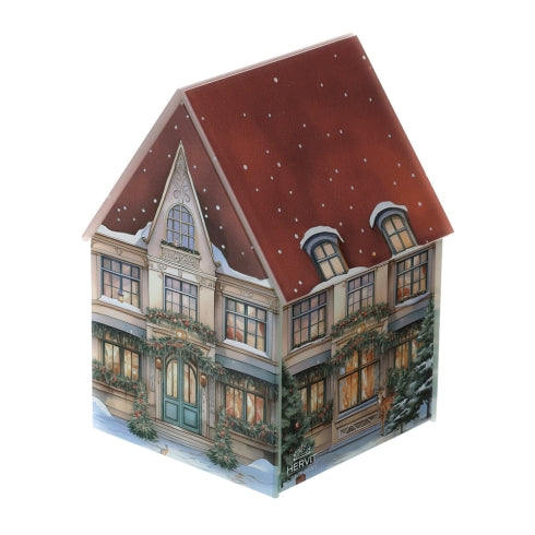 Contenitore Cottage in Vetro con Tetto Apribile –  Hervit