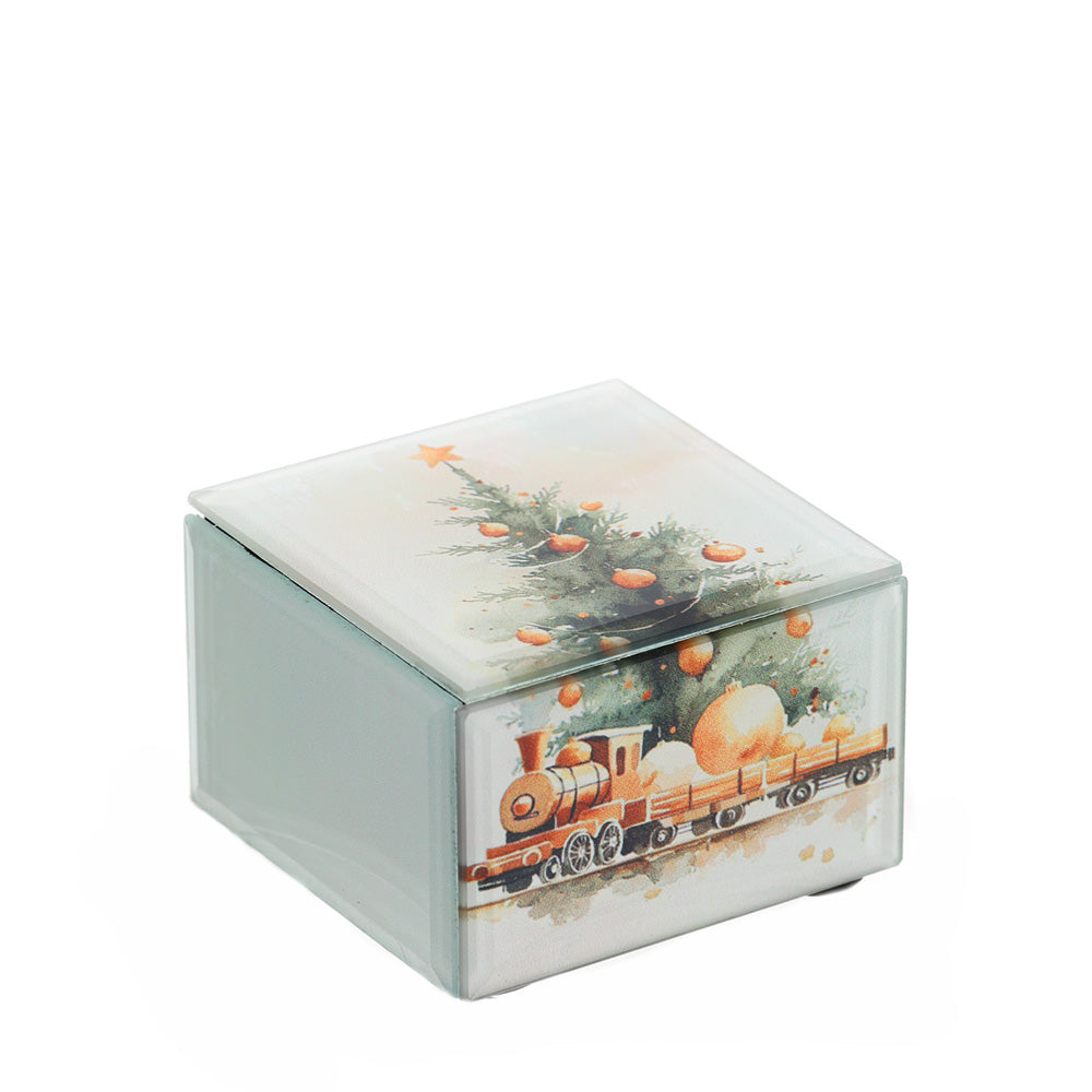 Cofanetto in Legno e Vetro Orsetto 7x7 cm - Hervit