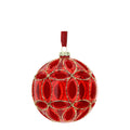 Sfera di Vetro Soffiato Rosso 8 cm - Hervit