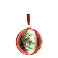 Sfera Natalizia in Vetro Xmas 8 cm - Hervit