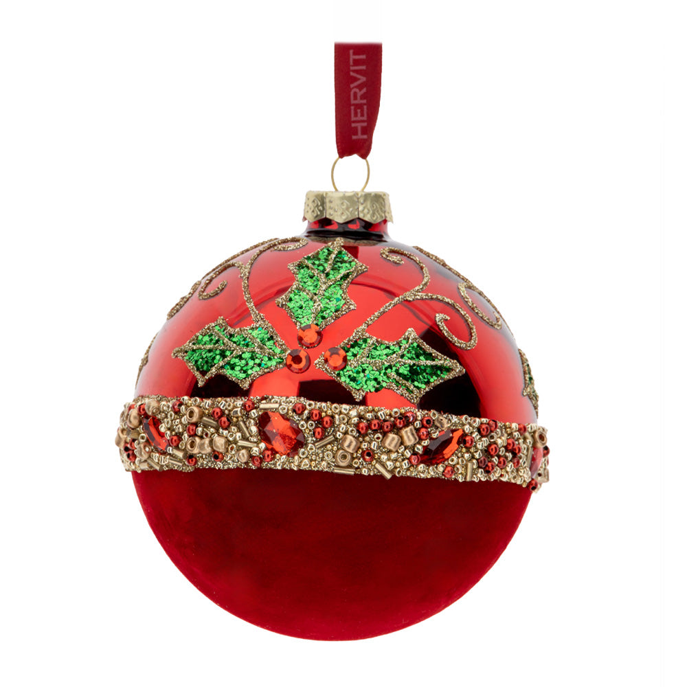 Sfera Decorativa in Vetro Soffiato 10 cm - Hervit