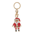 Portachiavi Gioiello Babbo Natale 4x13 cm - Hervit