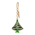 Portachiavi Albero con Dettagli Gioiello 5x13 cm - Hervit