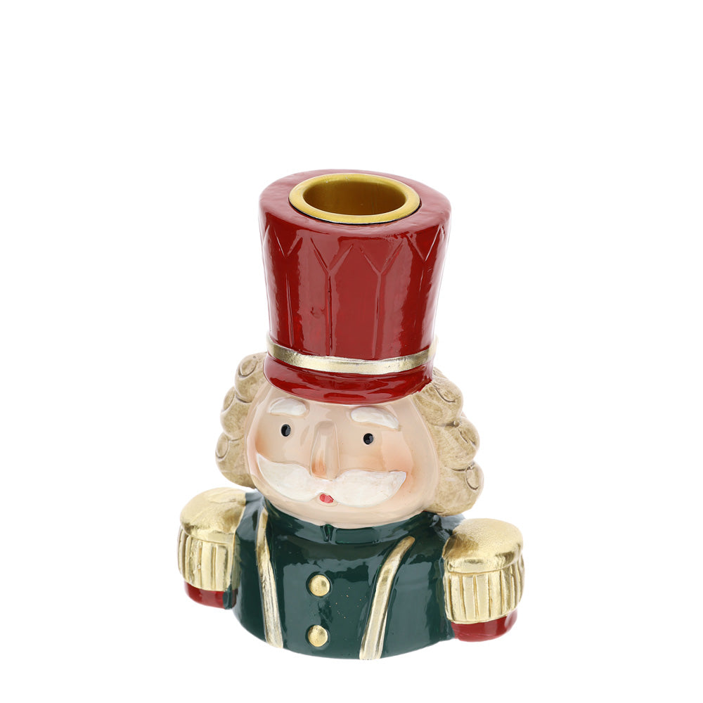 Portacandele Soldatino in Ceramica 10 cm - Hervit