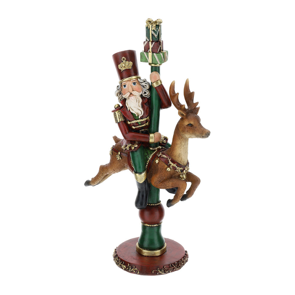 Schiaccianoci su Renna 36 cm - Hervit