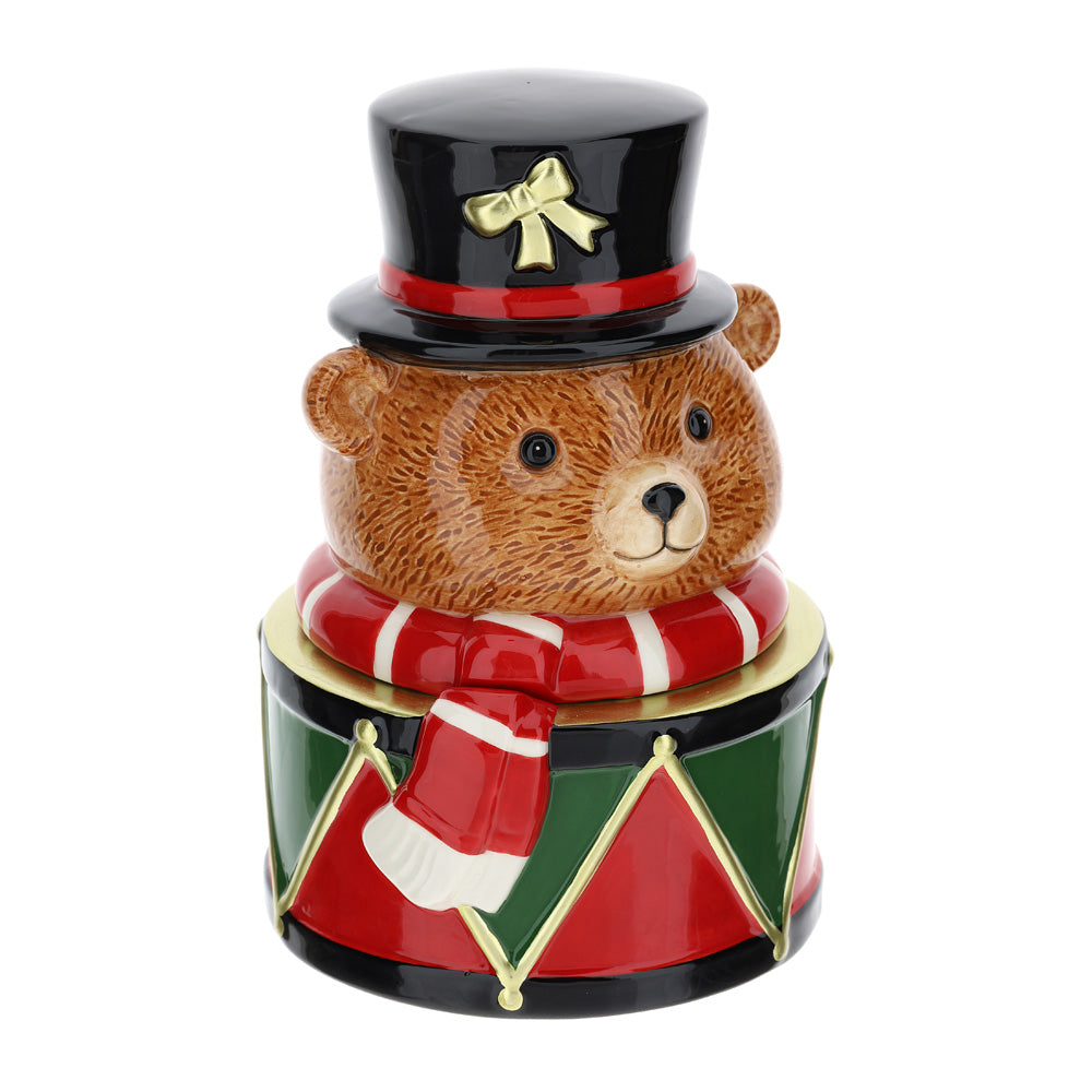 Biscottiera in Ceramica Teddy 24 h cm - Hervit