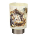 Lampada Natività in Vetro 10x15 cm - Hervit