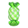 Decorazione Caramella in Vetro Verde 24 h cm - Hervit