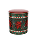 Contenitore in Ceramica Poinsettia 11x12 h cm - Hervit