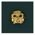 Quadretto Nero con Maschera Oro di Pulcinella 16X16 cm - Bongelli Preziosi