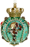 Crown Jewels Ornament Turquoise 18 cm - Mark Roberts